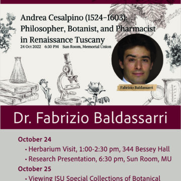 Fabrizio Baldassarri Lecture: Andrea Cesalpino (15