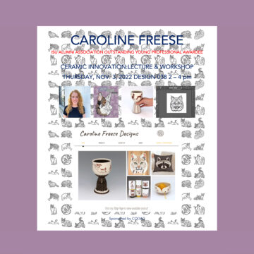 Caroline Freese – Ceramic Innovation: Lecture &#
