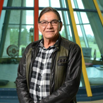 Cree Elder and ethical space proponent Willie J. E